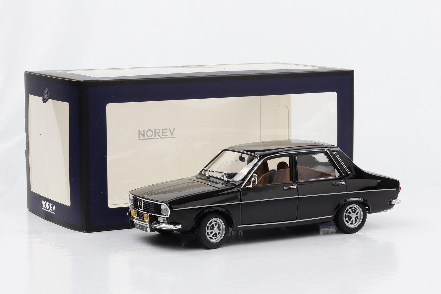 1:18 Norev Renault 12 TS 1973 schwarz Limited Edition 185245
