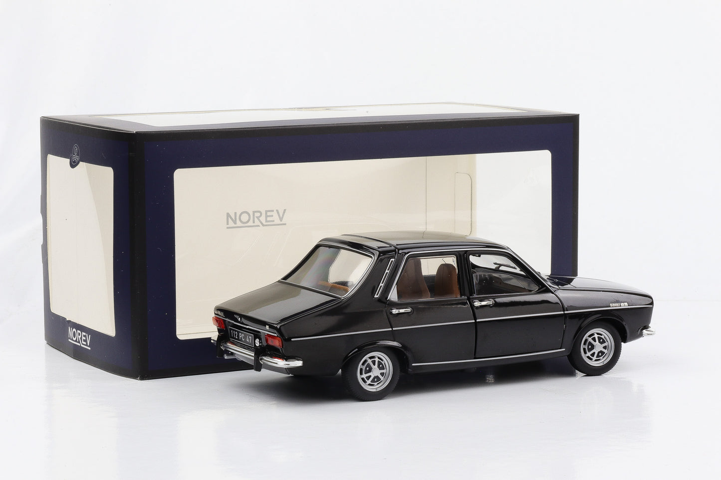 1:18 Norev Renault 12 TS 1973 schwarz Limited Edition 185245