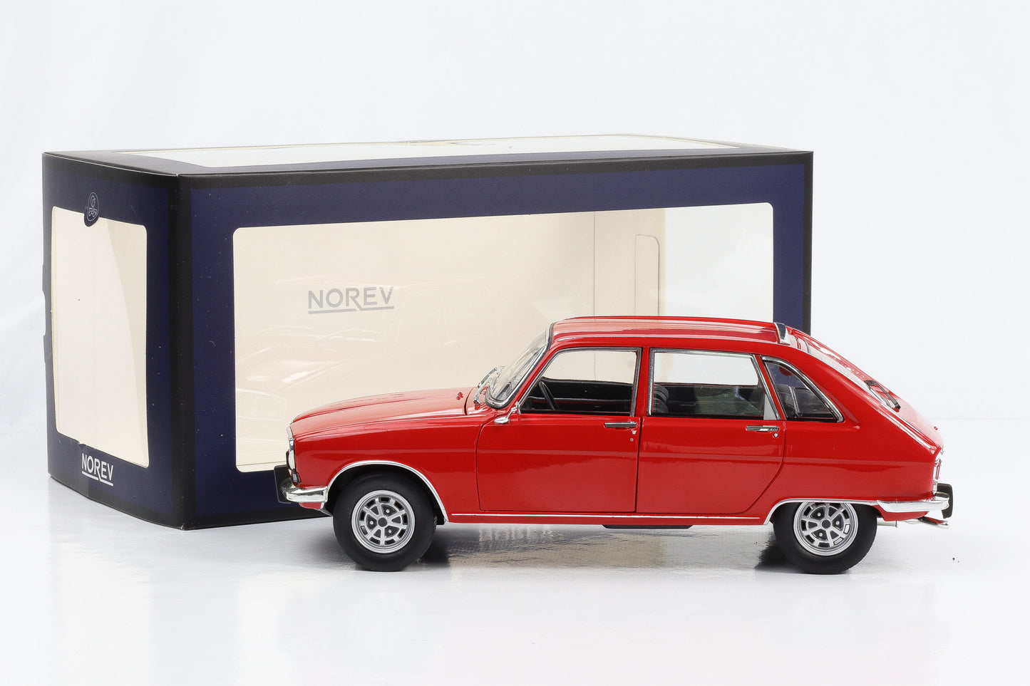 1:18 Citroen DS 21 Le Léman 1968 azul claro y oscuro Norev