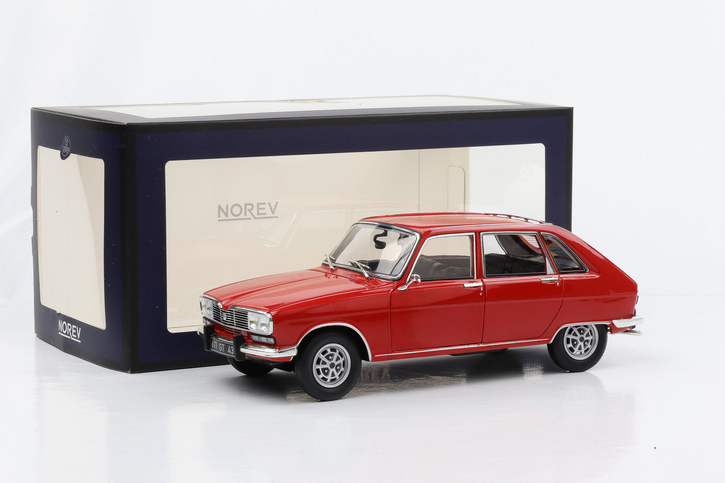 1:18 Citroen DS 21 Le Léman 1968 azul claro y oscuro Norev