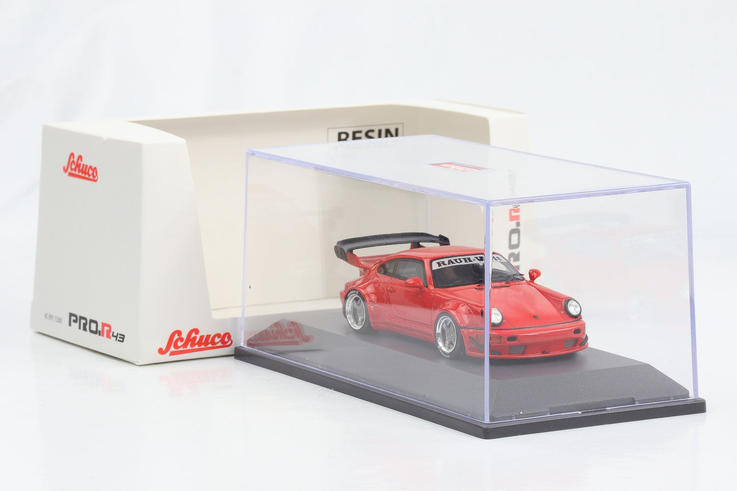 1:43 Schuco Porsche Rauh Welt RWB 964 rot Limited 500 Stk. 45 091 1300 (Kopie)