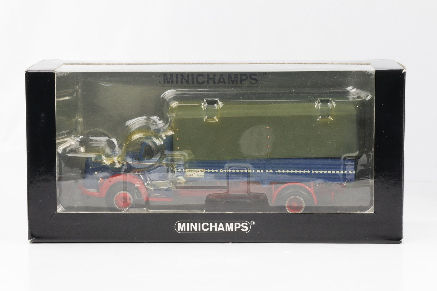 1:43 Minichamps Mercedes-Benz L 315 1954 Pritschwagen mit Abdeckplane 439 034420