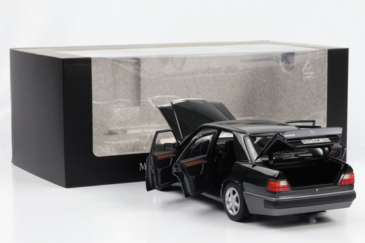 1:18 Mercedes-Benz W124 500 E 5.0 blue-black metallic Dealer limited Norev