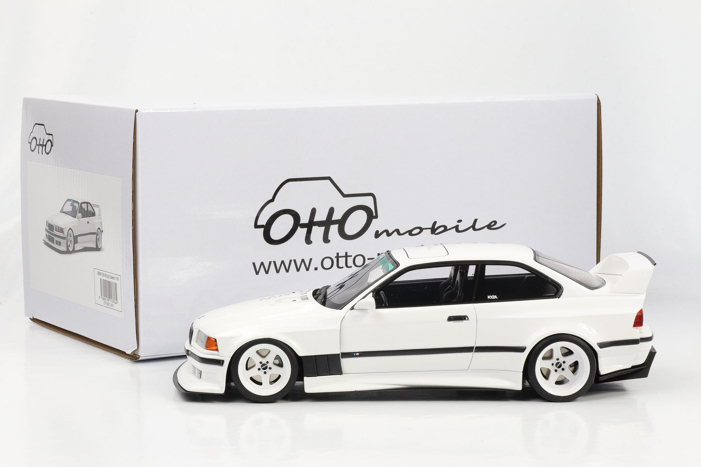 1:18 OTTO mobile OT1051 BMW E36 Khyzyl Saleem Alpine white 2022