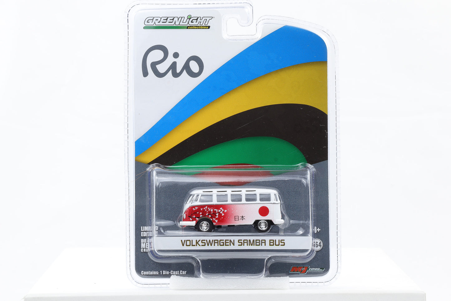 1:64 Greenlight Volkswagen Samba Bus Japan Rio Series