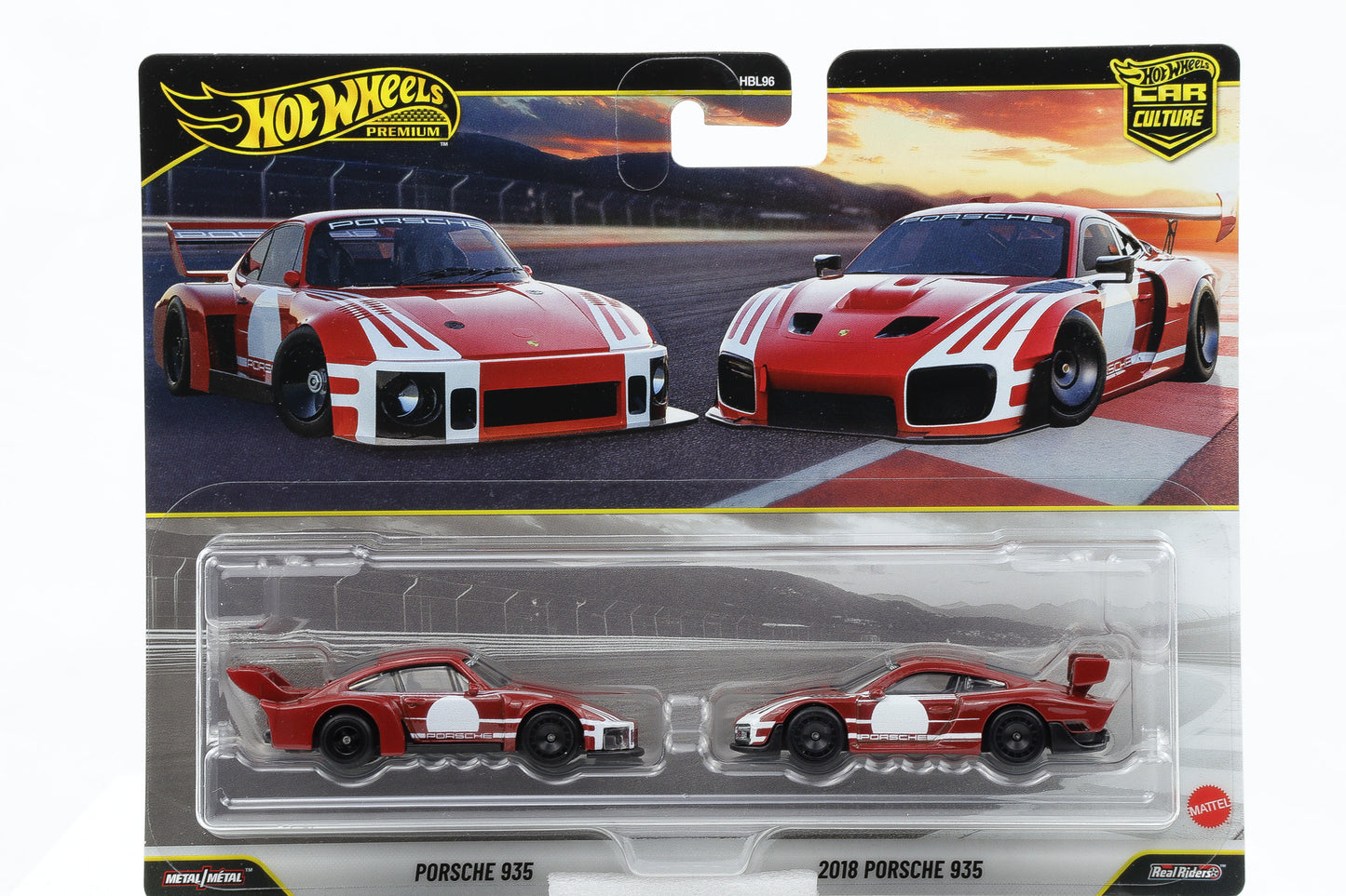 1:64 Hot Wheels Premium Car Culture Porsche 935 2018 Porsche 935 JHW51 HBL96