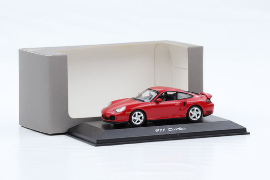 1:43 Minichamps Porsche 911 996 Turbo 2000 Indischrot WAP Dealer
