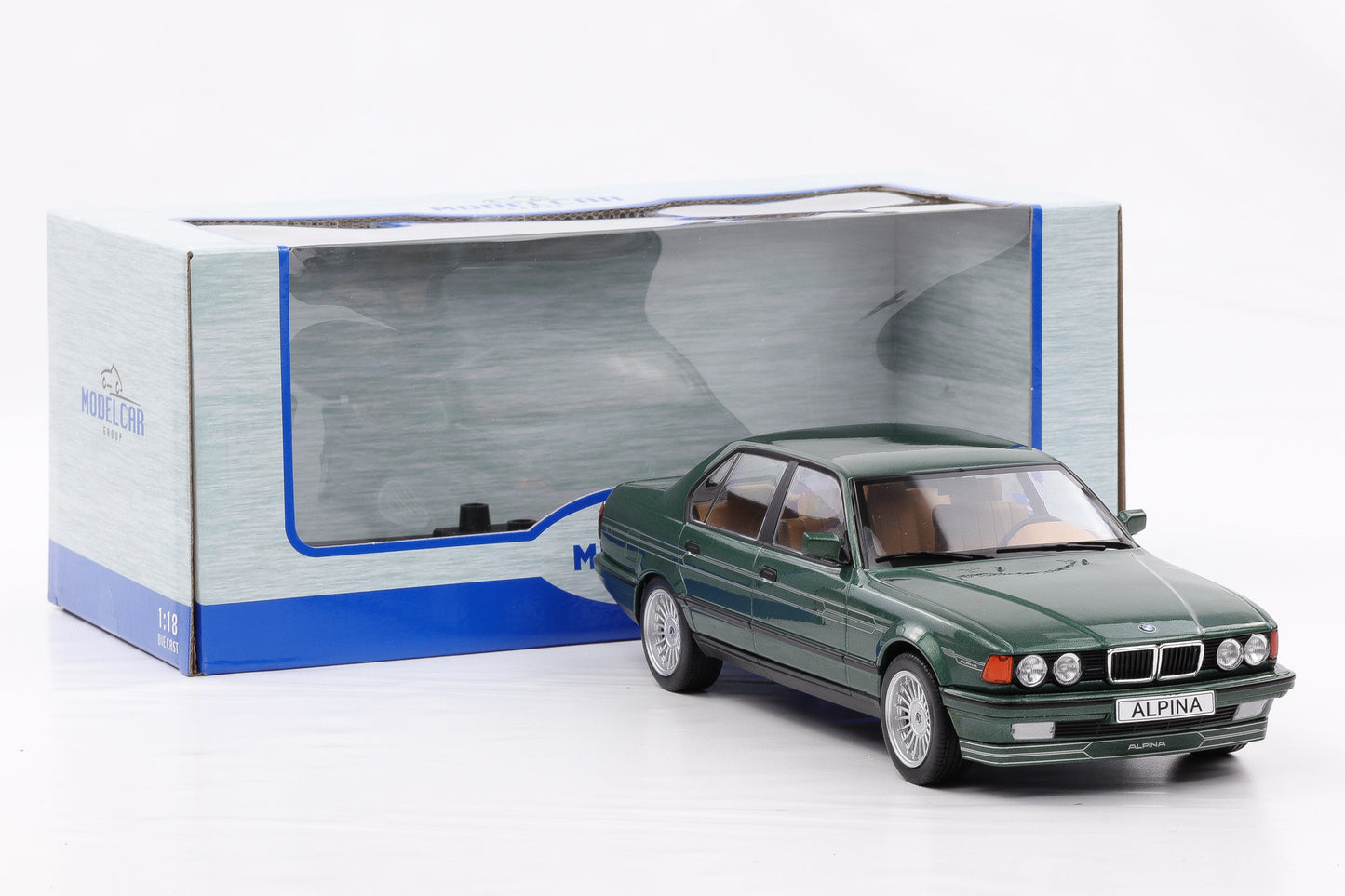 1:18 MCG BMW Alpina B11 3.5 dunkelgrün metallic 1992 MCG18233