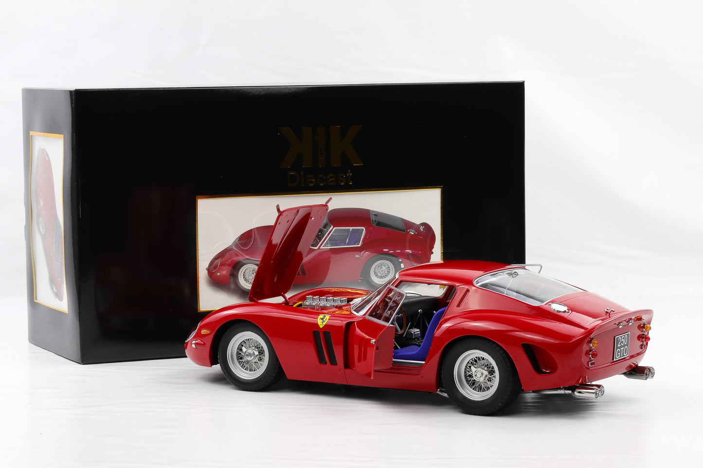 1:12 Ferrari 250 GTO 1962 rot KK-Scale diecast opening parts