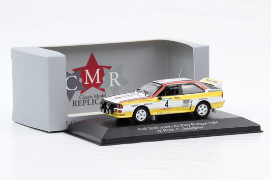 1:43 Audi Sport Quattro A2 Winner Rallye Portugal 1984 Röhrl Geistdörfer CMR