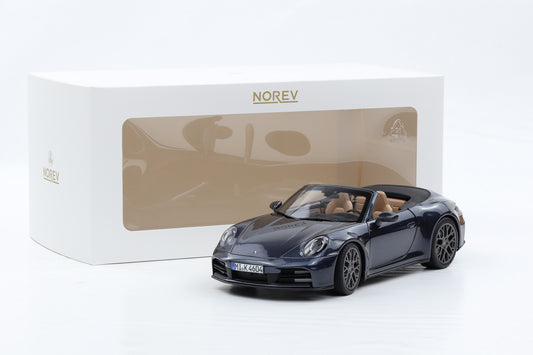 1:18 Norev Porsche 911 992.2 Carrera S Cabriolet Yachting blue metallic 2024