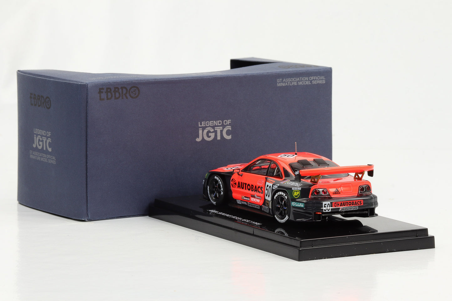 1:43 Ebbro Nissan Arta Skyline R33 JGTC 1998 #50 S. Motoyama T. Tsuchiya