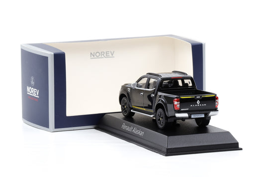 1:43 Norev Renault Alaskan Pickup Formula Edition 2018 schwarz 518352