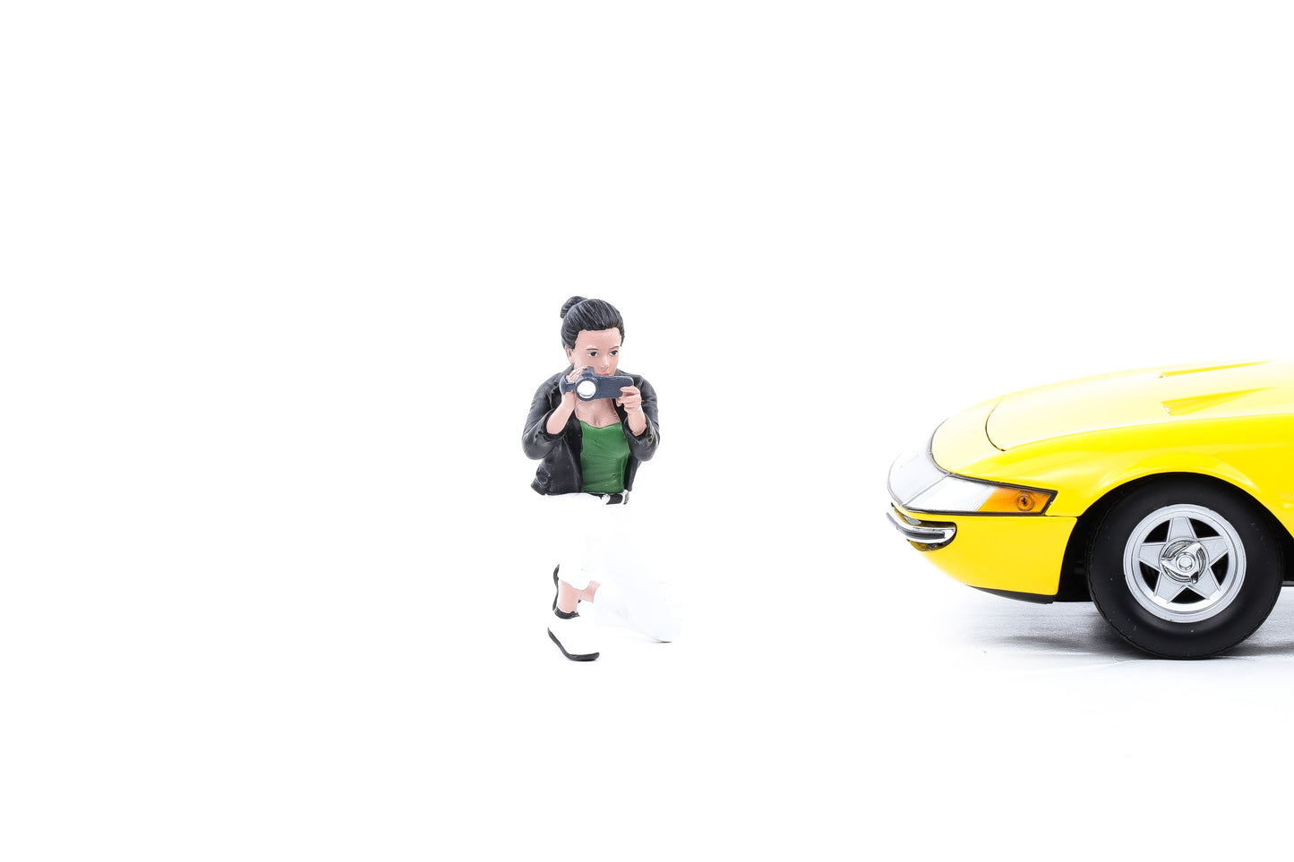 1:18 Figur Photographers Fotograf Frau Figuren American Diorama 19305 #5