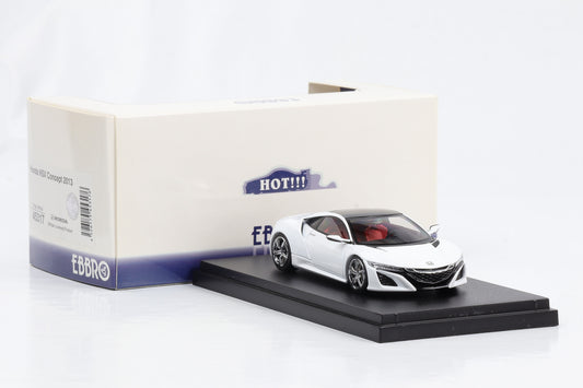 1:43 Ebbro Honda NSX Concept 2013 Perlweiß diecast