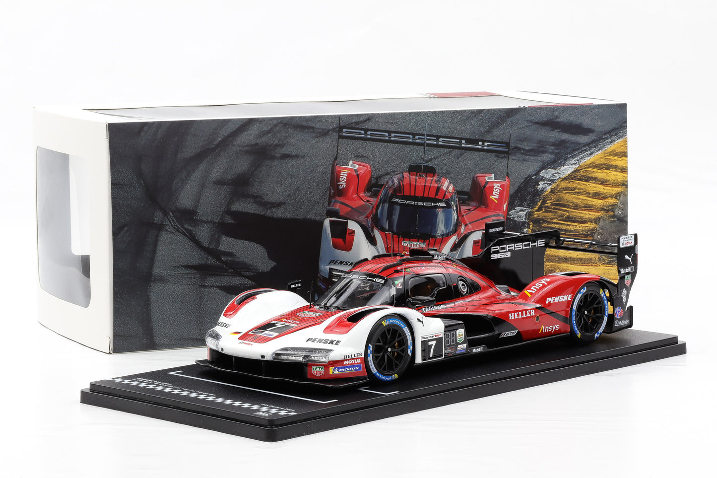 1:18 IXO Porsche 963 #7 Sieger 24h Daytona 2024 Porsche Penske Motorsports