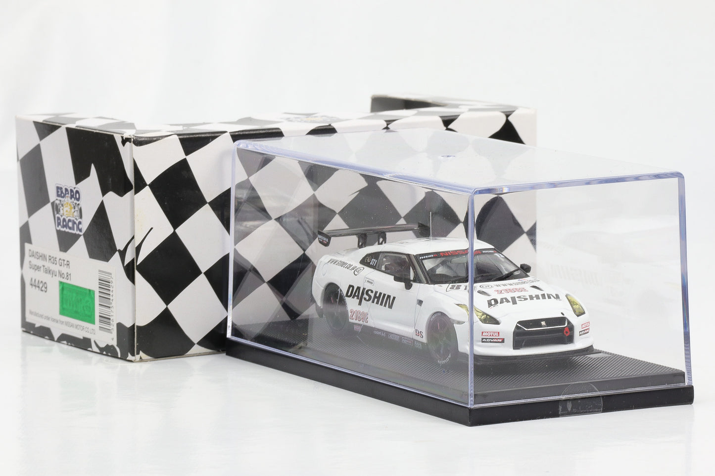 1:43 Ebbro Nissan Nismo GT-R Daishin R35 Super Taikyu 2010 #81 N. Ohyagi T. Aoki T. Tanaka