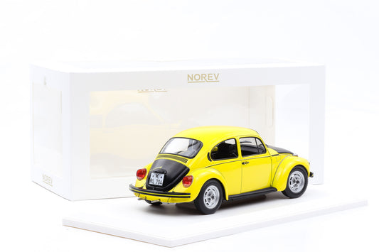 1:18 Norev VW Volkswagen Käfer 1303 S Beetle 1973 gelb schwarz 188536