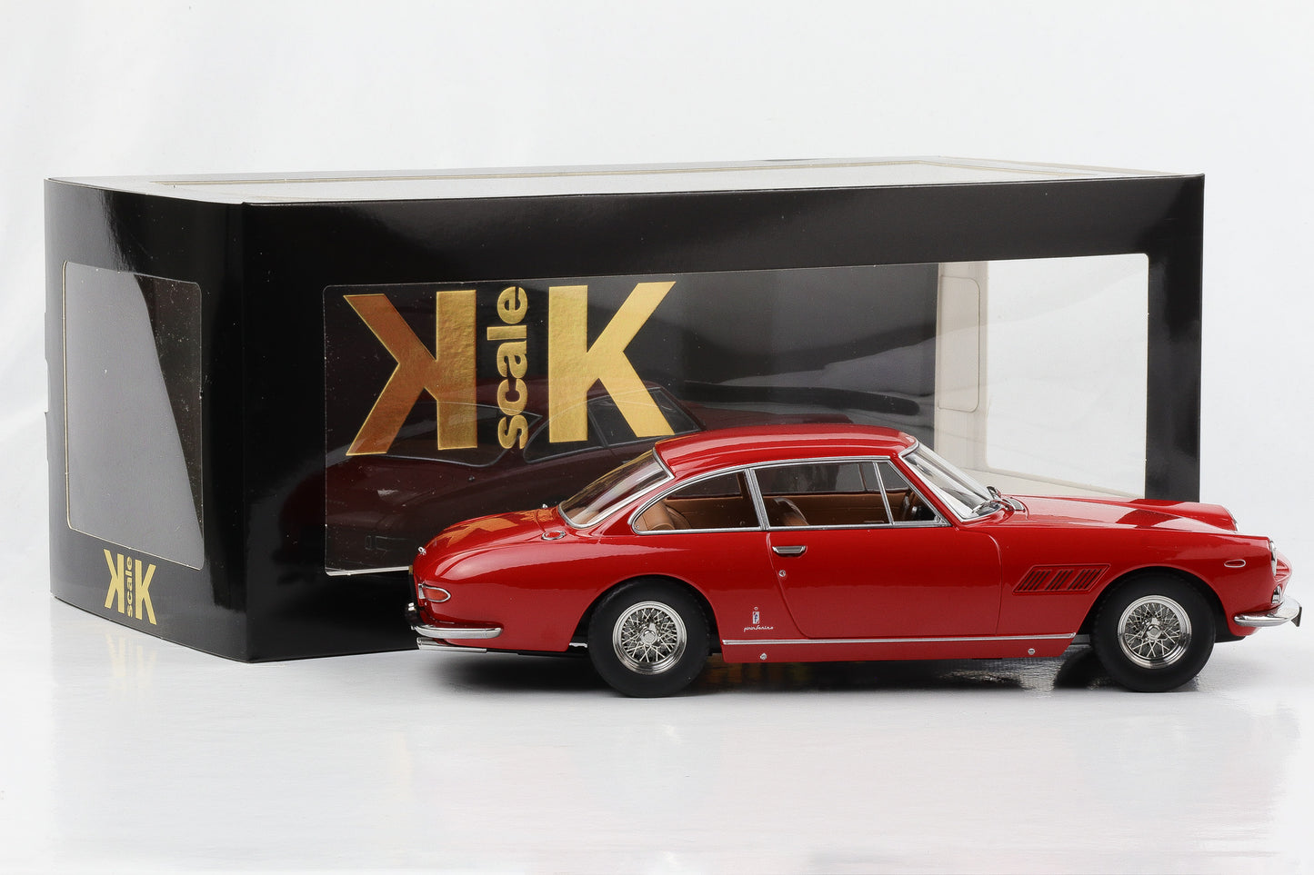 1:18 KK-Scale Ferrari 330 GT 2+2 1964 rot KKDC180424 diecast