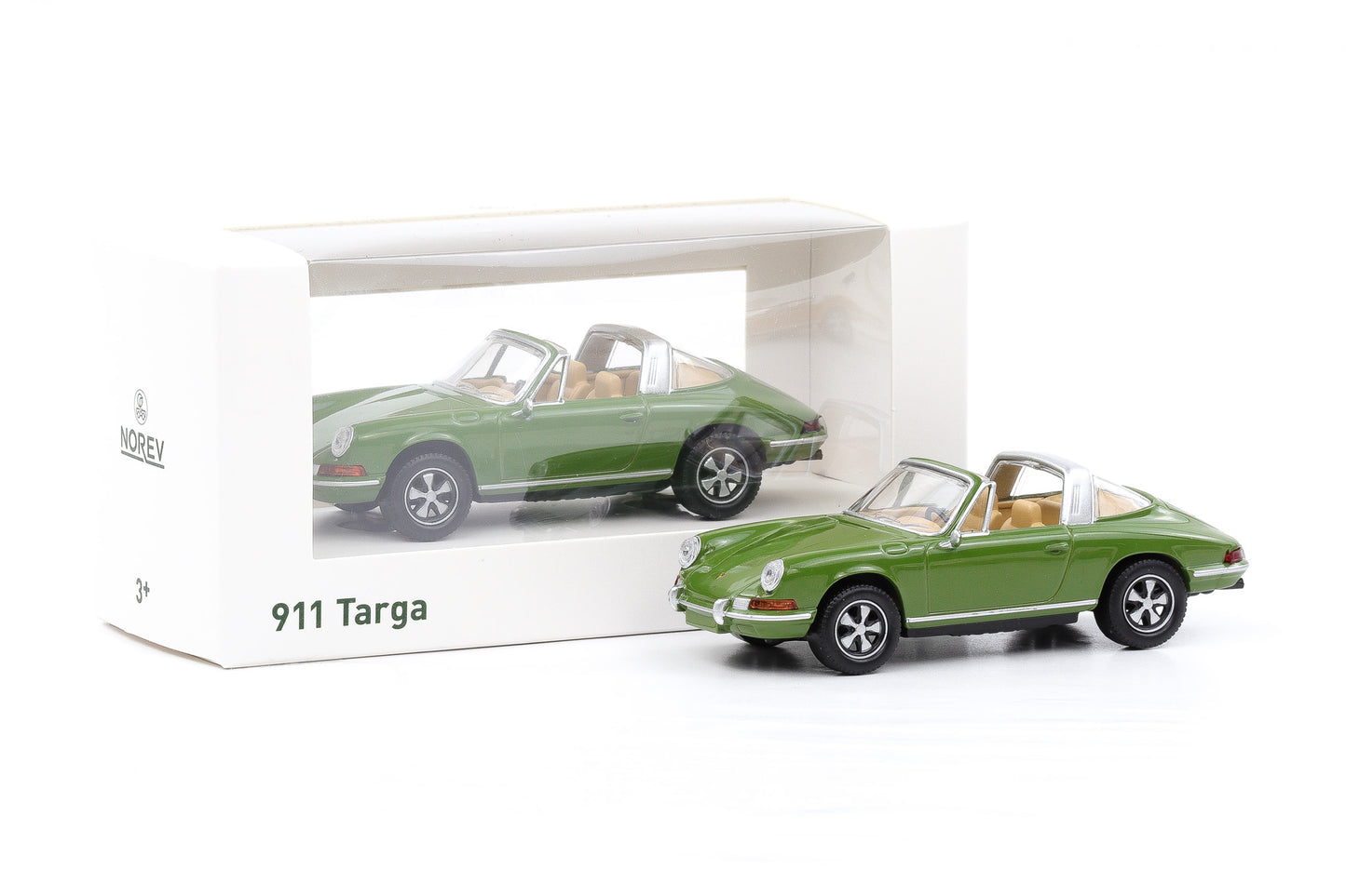 1:43 Jet Car Norev Porsche 911 Targa 1969 grün diecast 750059