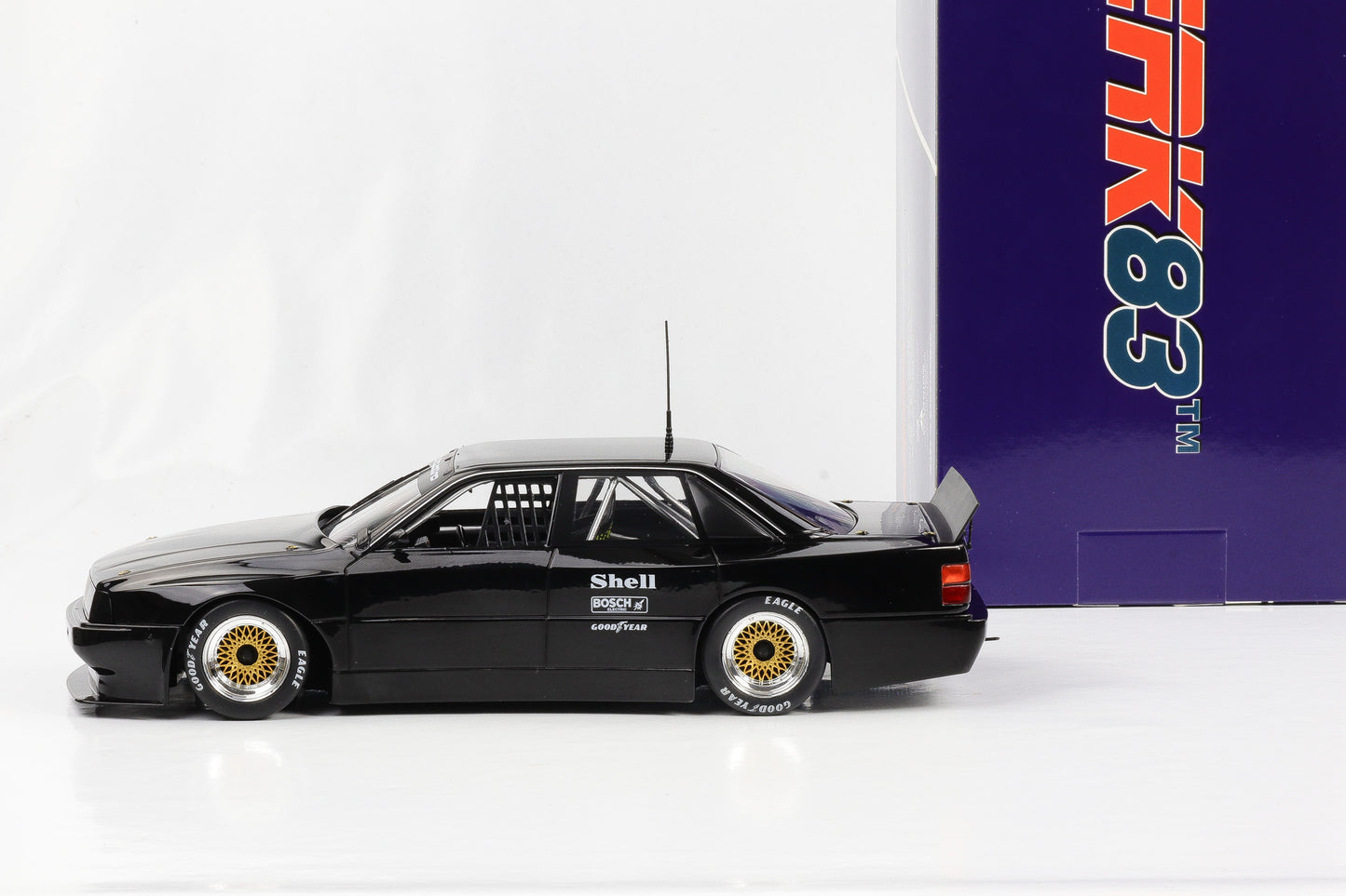 1:18 Audi 90 IMSA GTO & 200 Quattro Trans-Am Testcar schwarz Werk83 Set