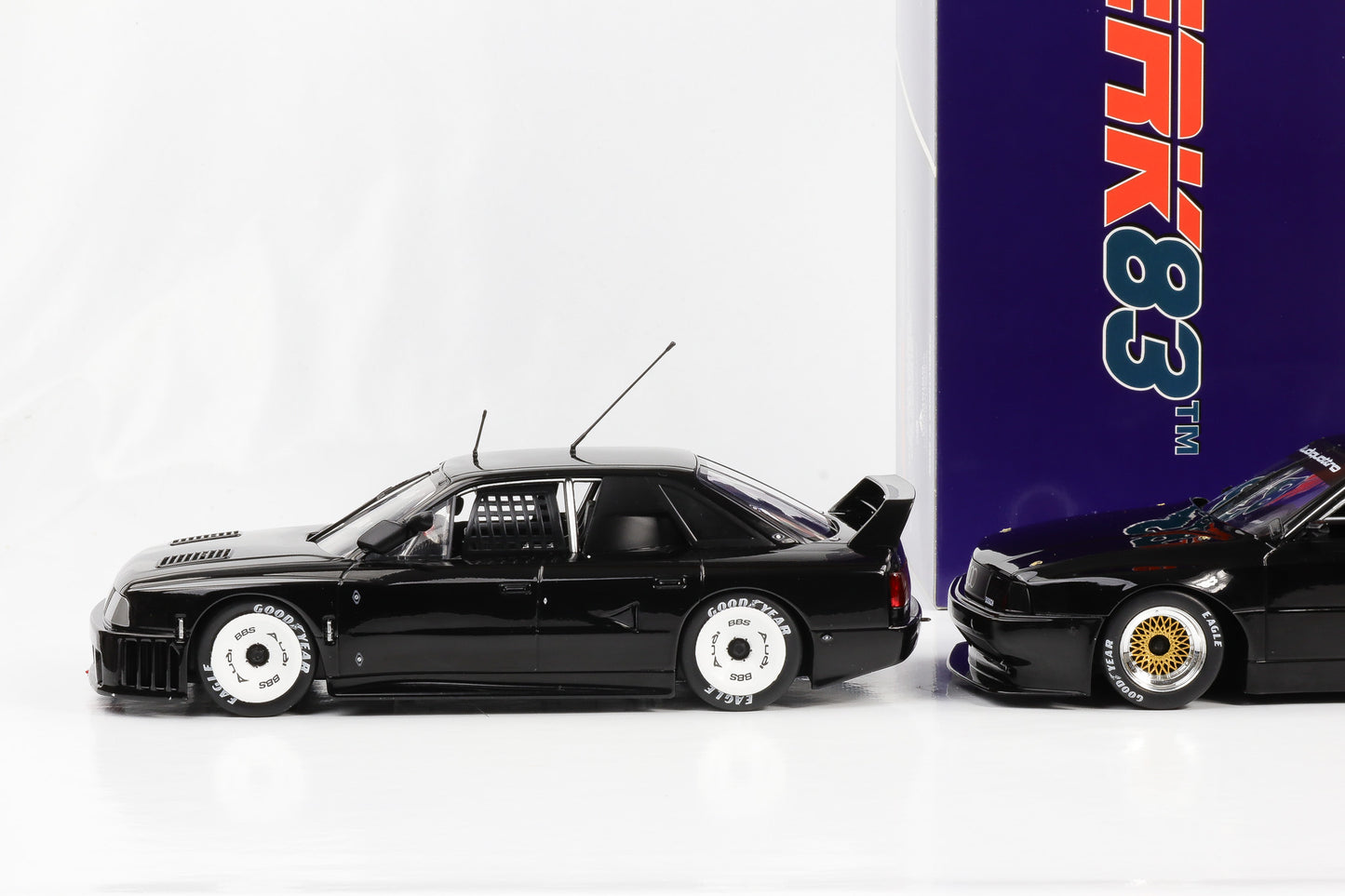 1:18 Audi 90 IMSA GTO & 200 Quattro Trans-Am Testcar schwarz Werk83 Set