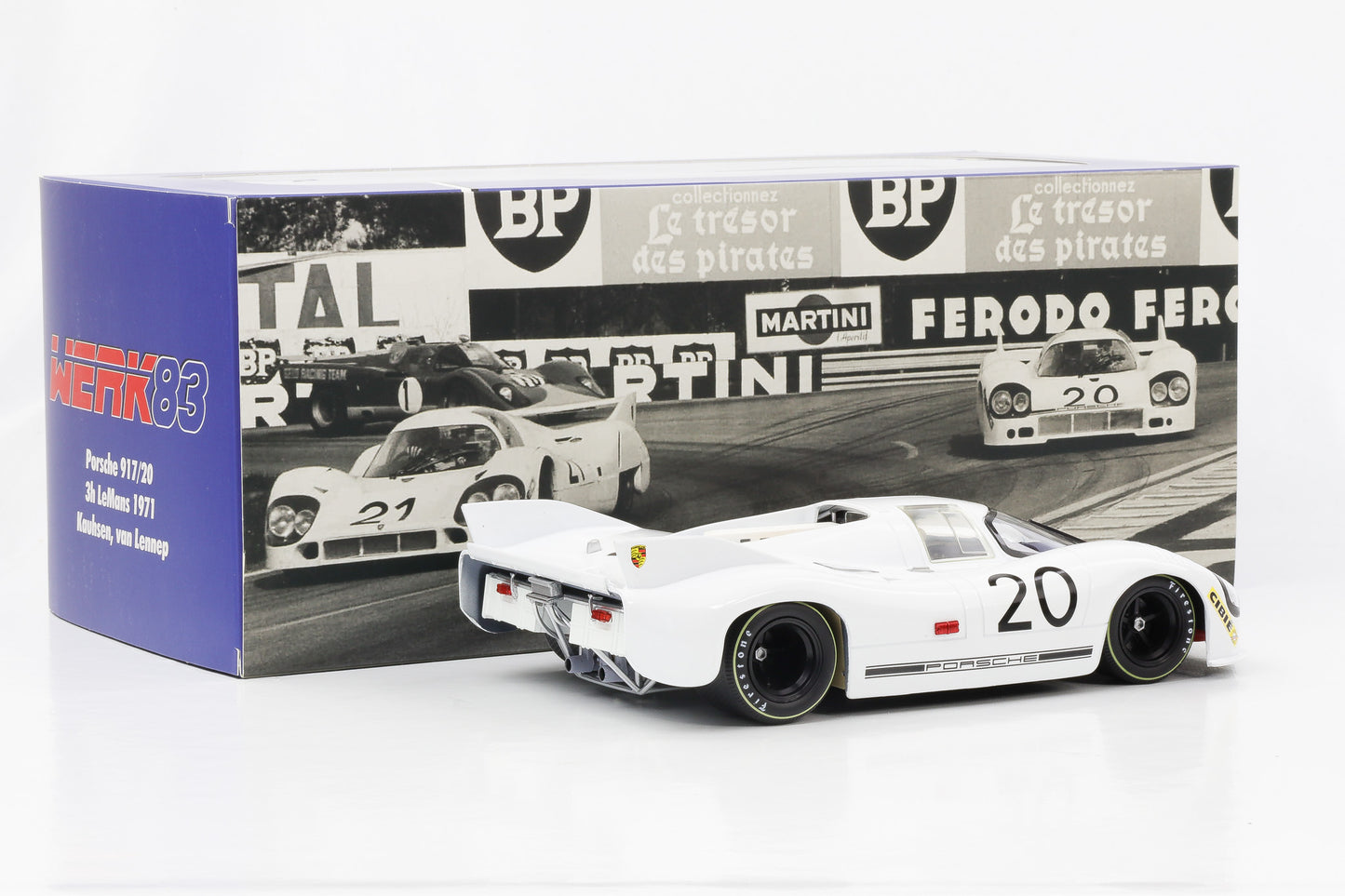 1:18 Porsche 917/20 #20 3h LeMans 1971 Kauhsen, van Lennep WERK83