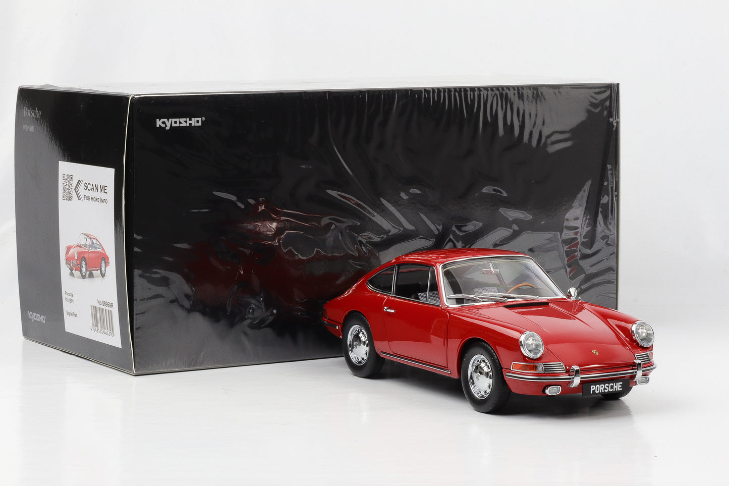 1:18 Kyosho Porsche 911 901 Coupe 1964 Signal red 08969R