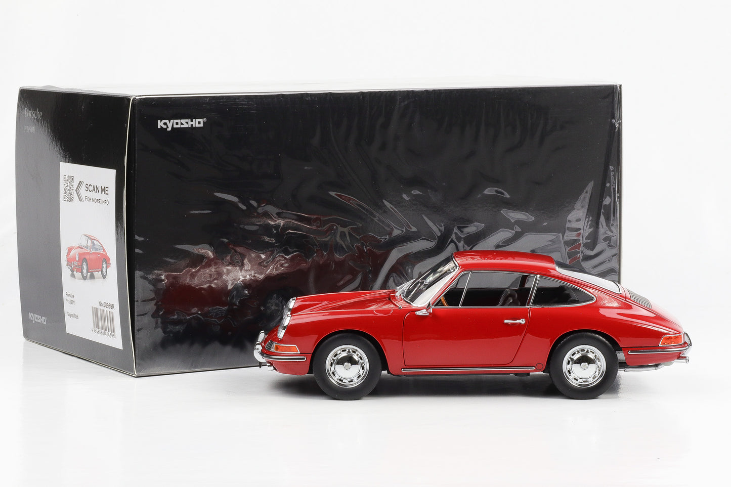 1:18 Kyosho Porsche 911 901 Coupe 1964 Signal red 08969R