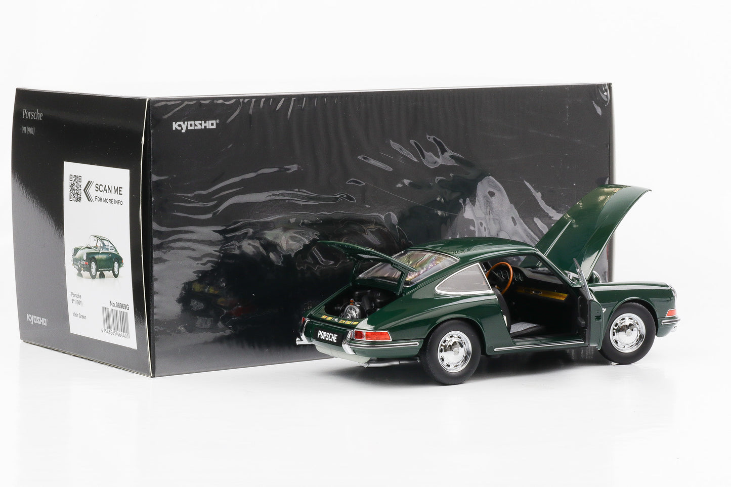 1:18 Kyosho Porsche 911 901 Coupe 1964 Irish green 08969G
