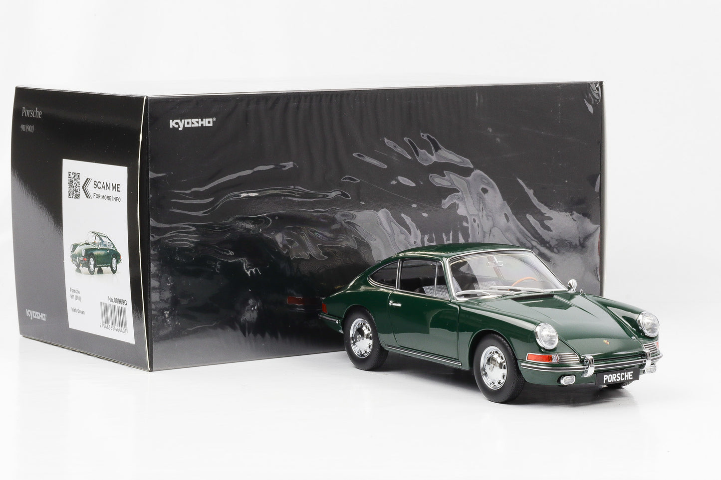 1:18 Kyosho Porsche 911 901 Coupe 1964 Irish green 08969G