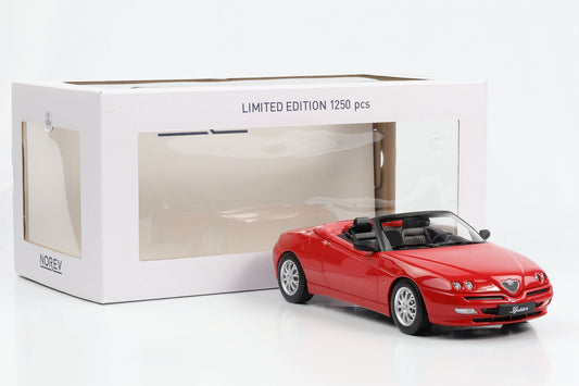1:18 Norev Alfa Romeo GTV Spider 2.0 T.Spark rot 1999 with Softtop
