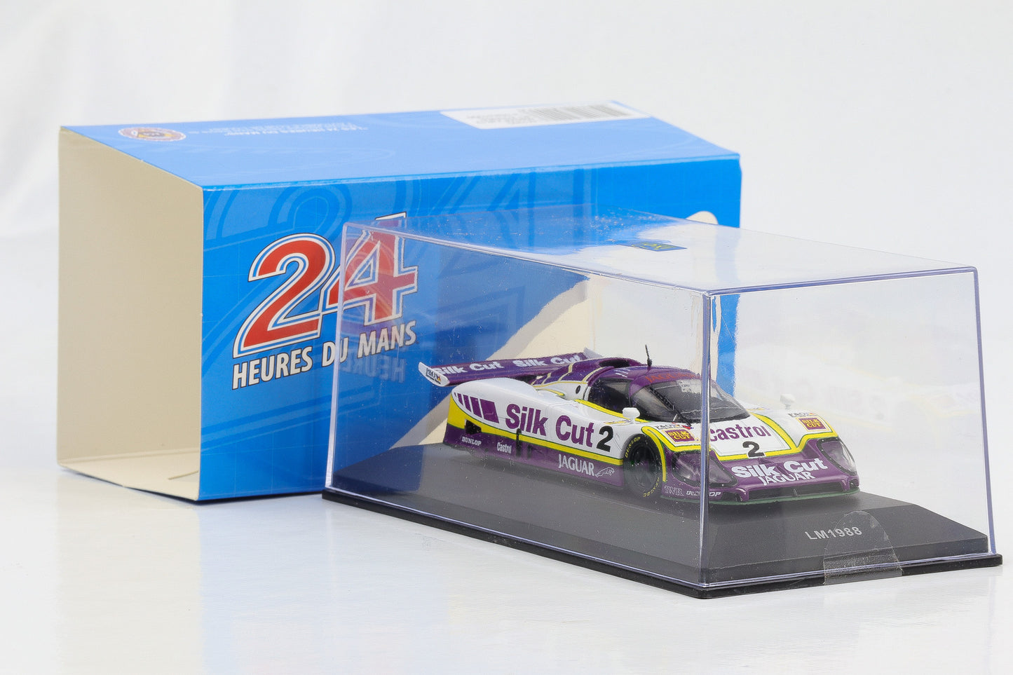 1:43 IXO Jaguar XJR-9 #2 Sieger 24h LeMans 1988 Lammers Dumfries Wallace diecast