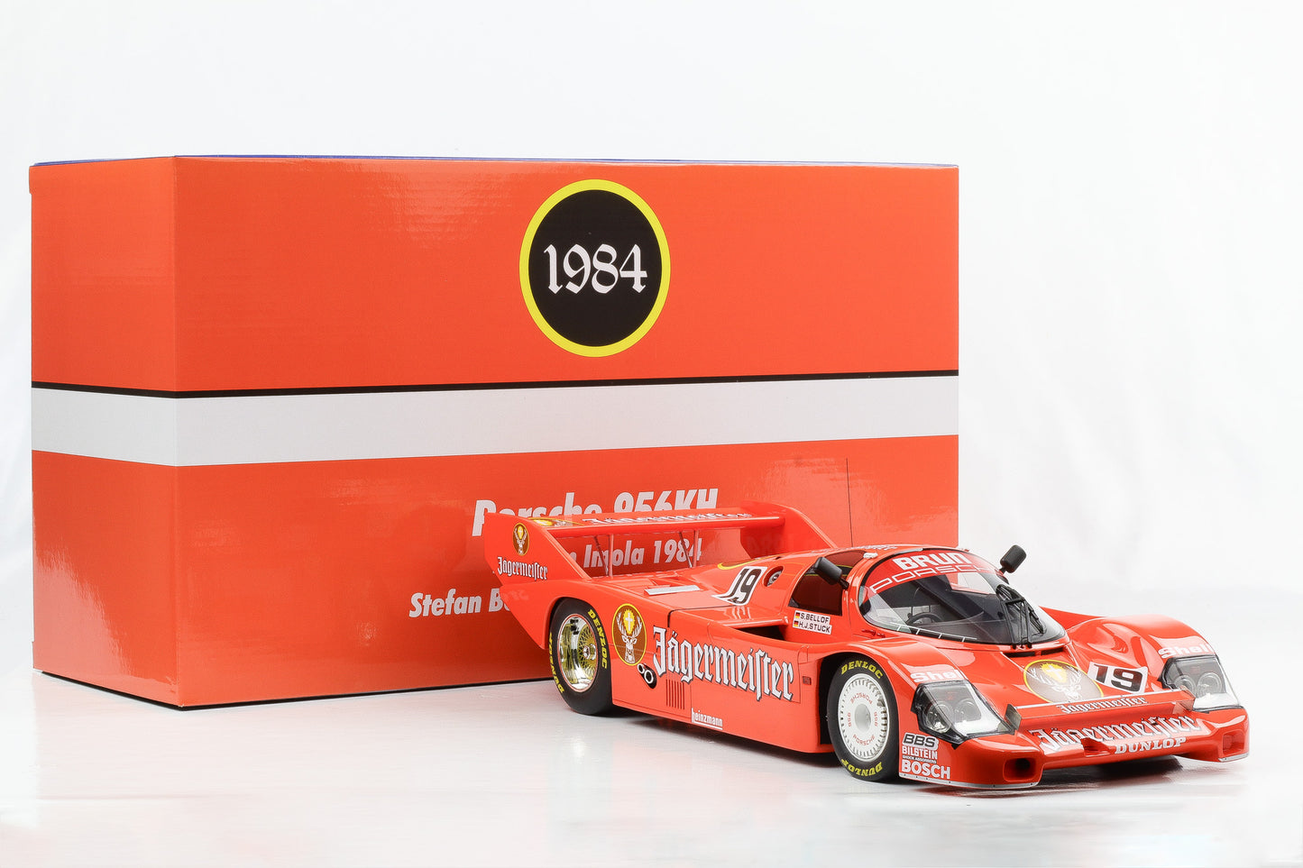 1:12 Porsche 956B Jägermeister #19 Sieger 1000km Imola 1984 Stuck Bellof 1:12 Werk83