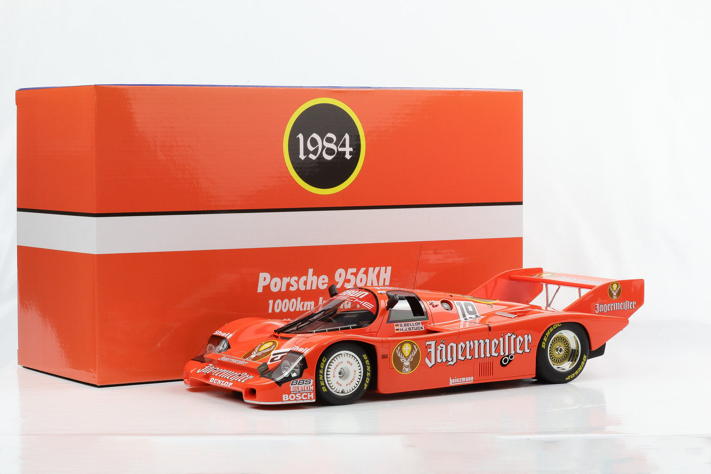 1:12 Porsche 956B Jägermeister #19 Sieger 1000km Imola 1984 Stuck Bellof 1:12 Werk83