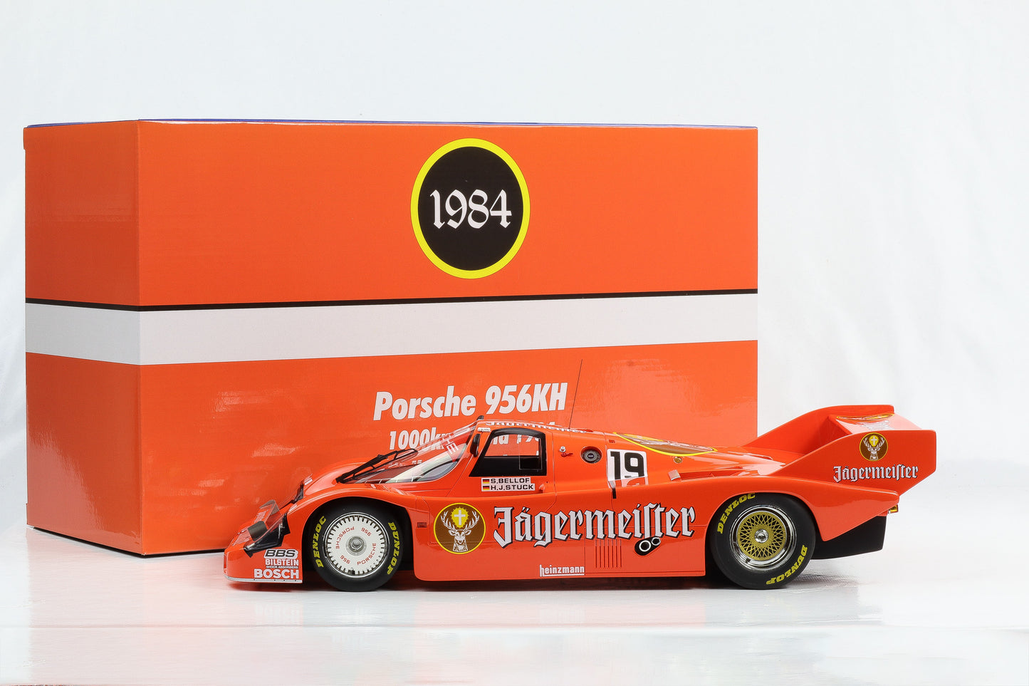 1:12 Porsche 956B Jägermeister #19 Sieger 1000km Imola 1984 Stuck Bellof 1:12 Werk83