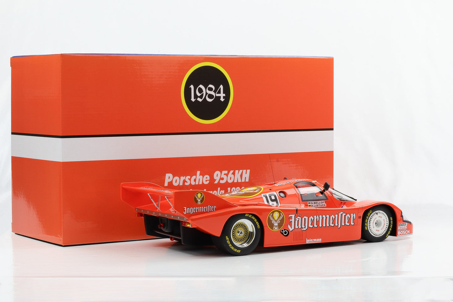 1:12 Porsche 956B Jägermeister #19 Sieger 1000km Imola 1984 Stuck Bellof 1:12 Werk83