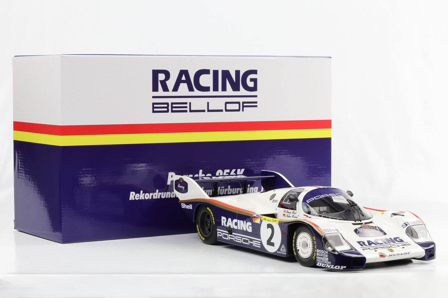 1:12 Porsche 956K #2 Record Lap Nordschleife 6.11,13 min 1000km Nürburgring 1983 WERK83