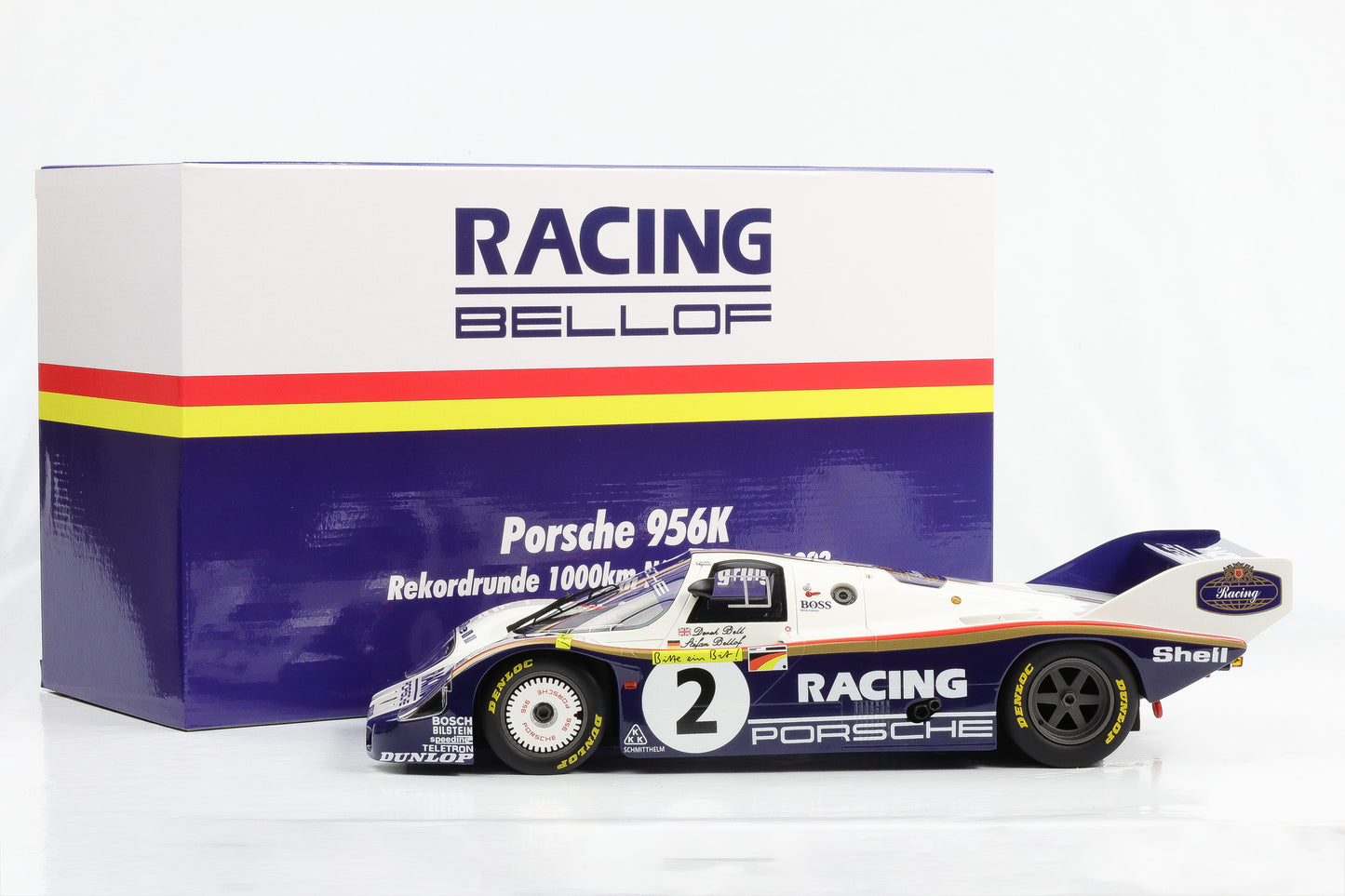 1:12 Porsche 956K #2 Record Lap Nordschleife 6.11,13 min 1000km Nürburgring 1983 WERK83