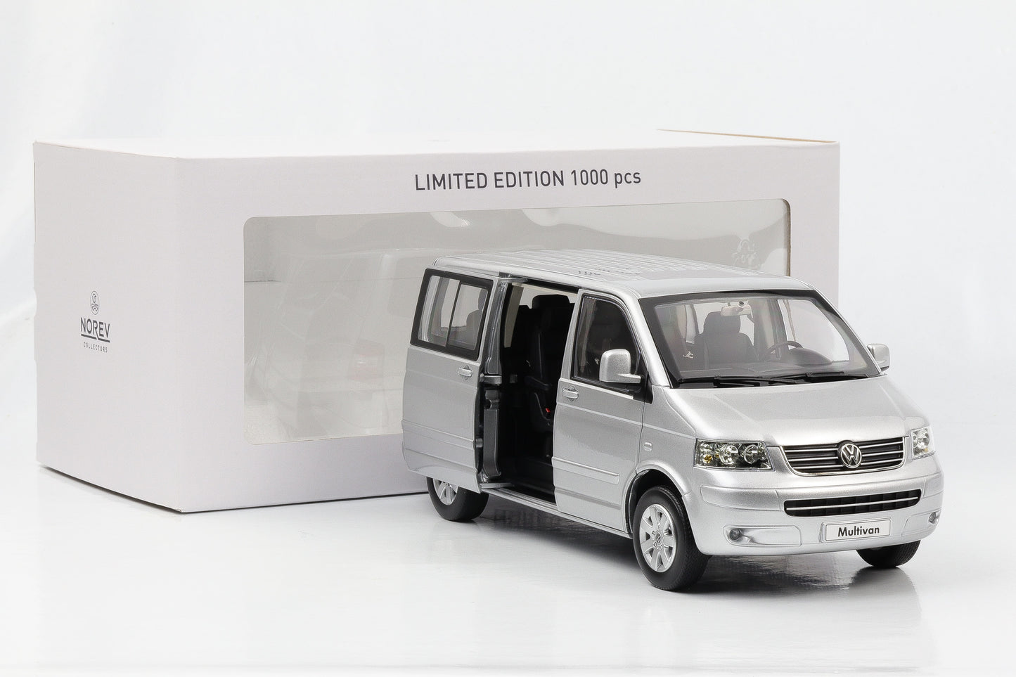 1:18 Norev Volkswagen VW T5 Multivan 2003 silber limited
