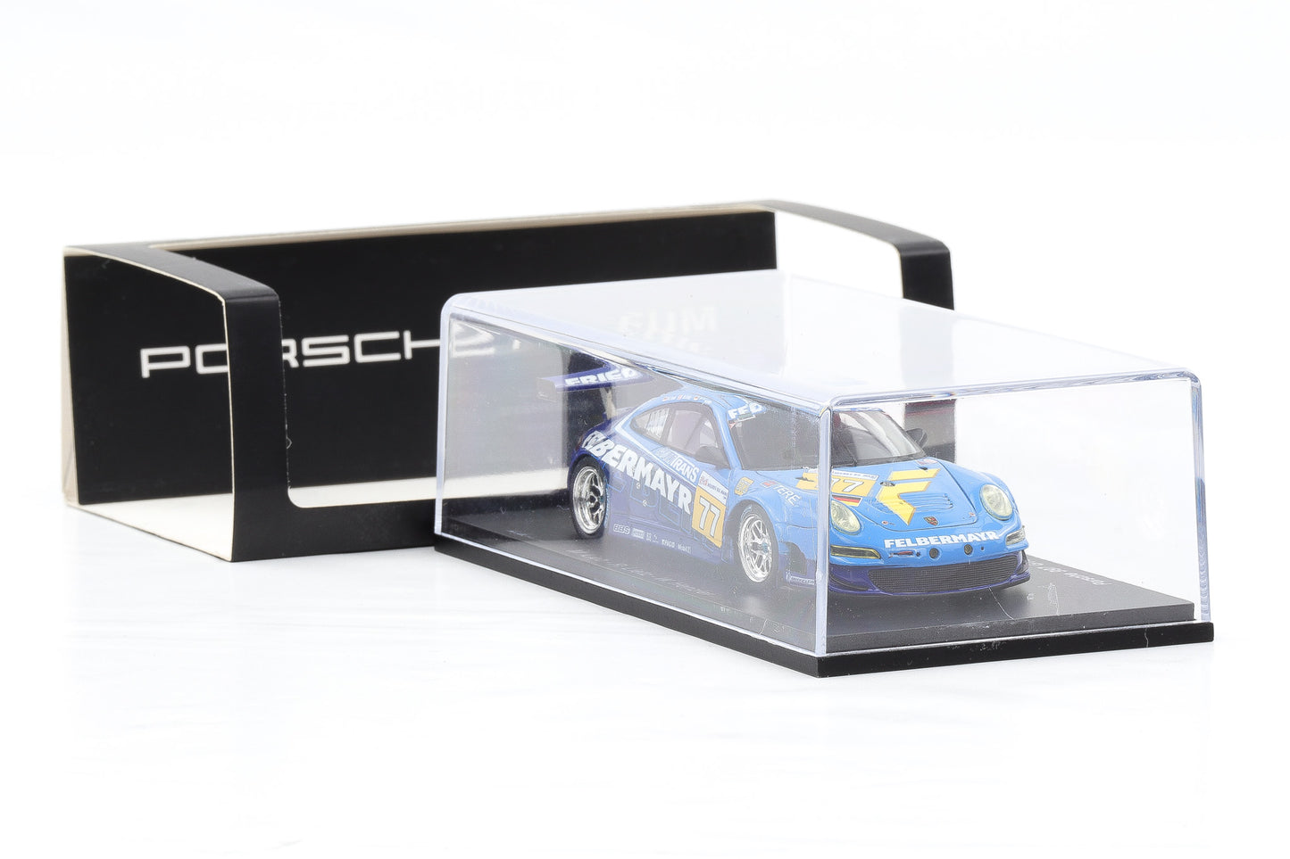 1:43 Spark Porsche 997 GT3 RSR #77 Felbermayr Proton Le Mans 2009