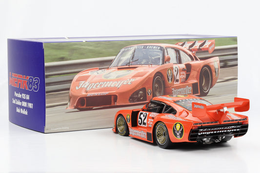 1:18 Kremer Porsche 935 K4 #52 Jägermeister 2nd Zolder DRM 1981 Wollek Werk83