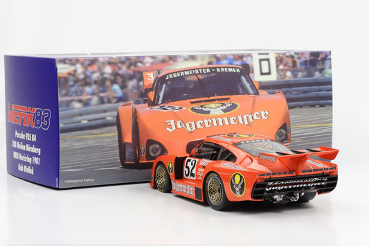 1:18 Kremer Porsche 935 K4 #52 Jägermeister Sieger Nürnberg DRM 1981 Wollek Werk83