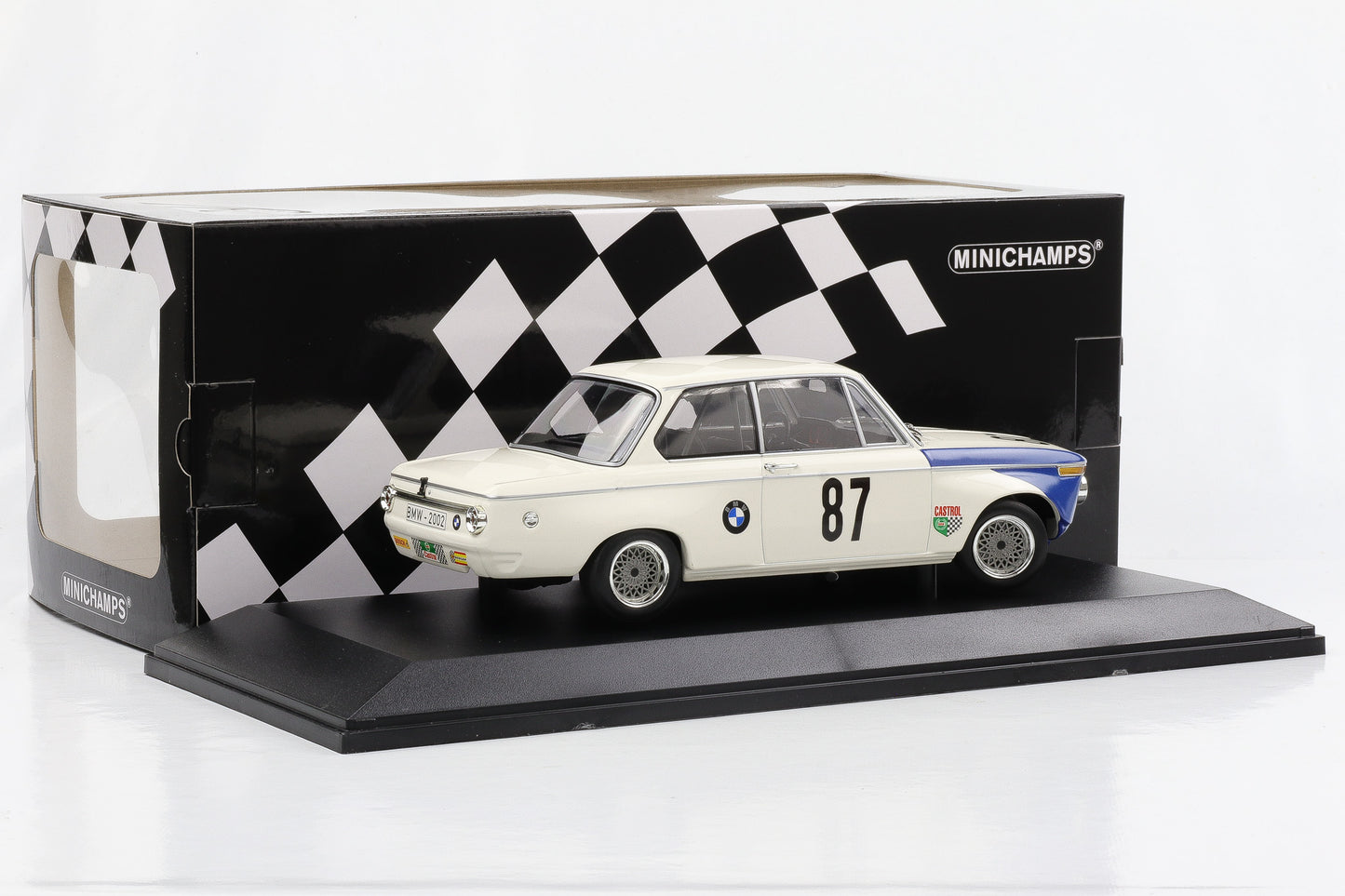 1:18 Minichamps BMW 2002 tiK GP Brno 1969 Hahne BMW AG 1969