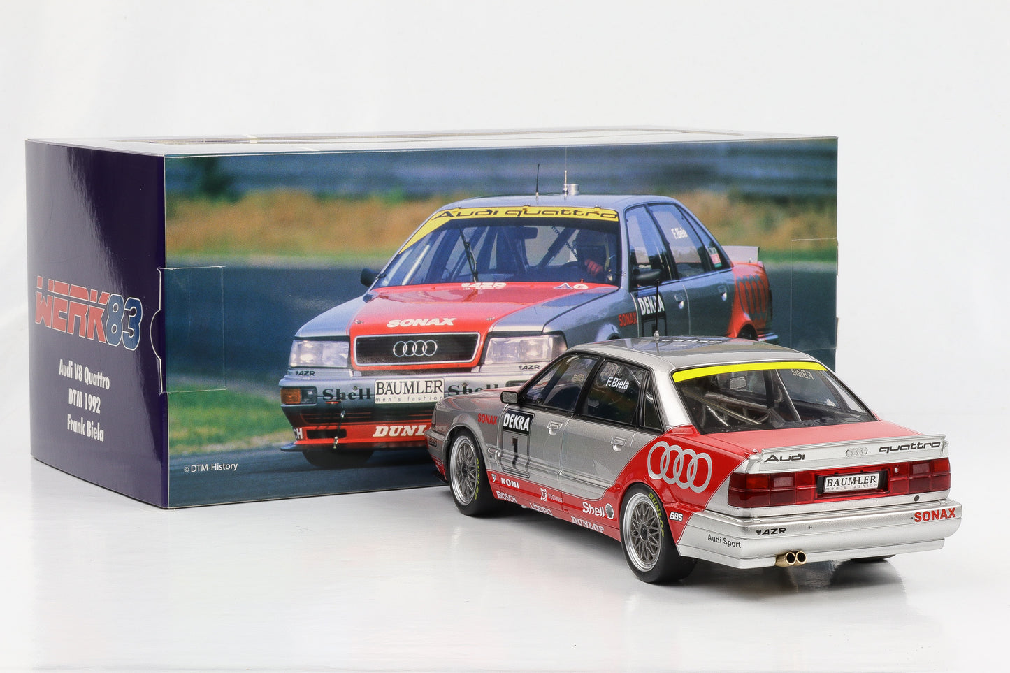 1:18 Werk83 Audi V8 Quattro #1 DTM 1992 Frank Biela 1:18 WERK83
