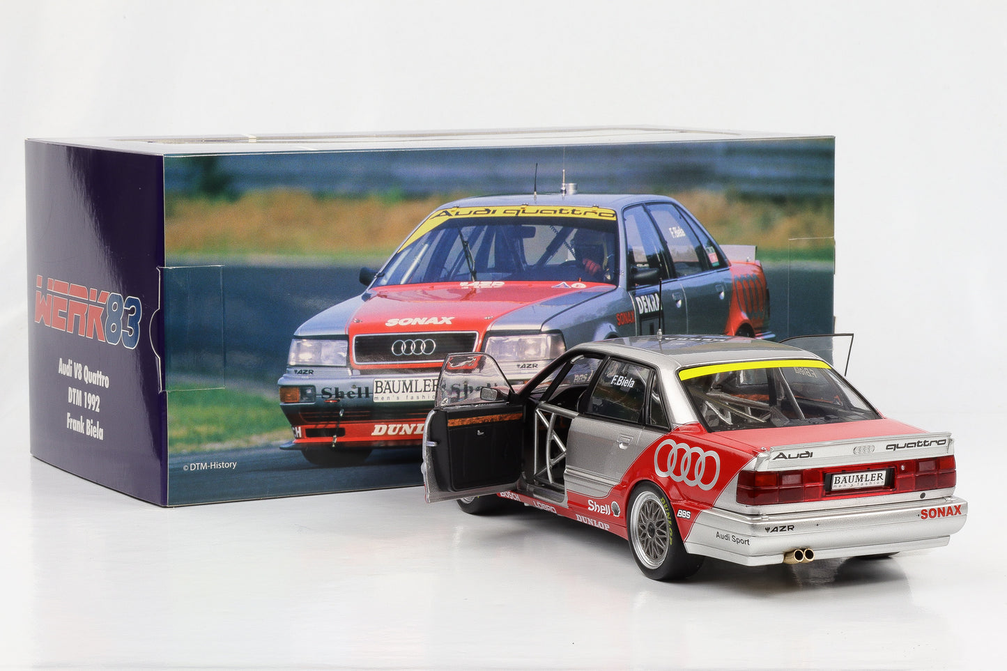1:18 Werk83 Audi V8 Quattro #1 DTM 1992 Frank Biela 1:18 WERK83