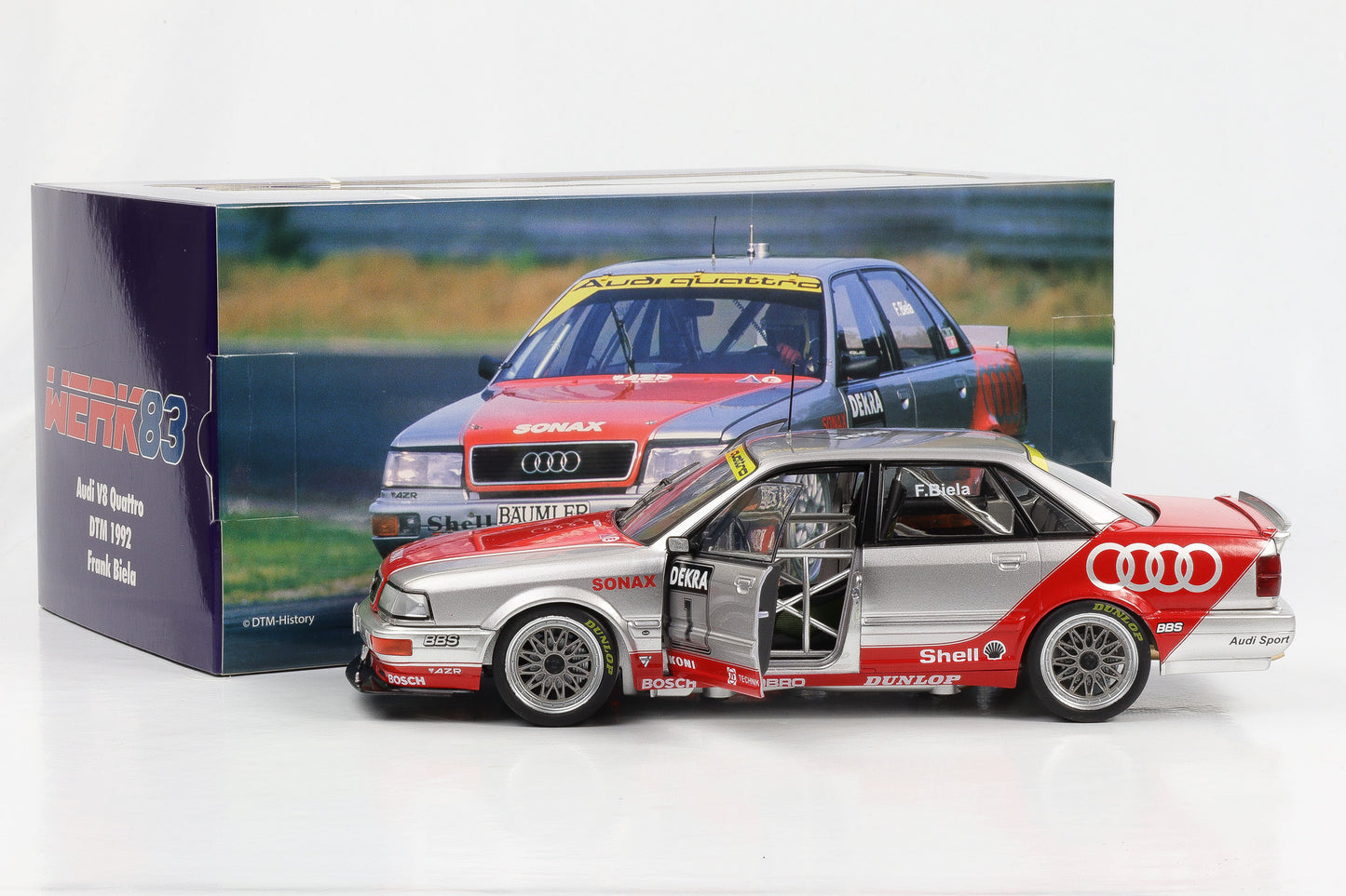 1:18 Werk83 Audi V8 Quattro #1 DTM 1992 Frank Biela 1:18 WERK83