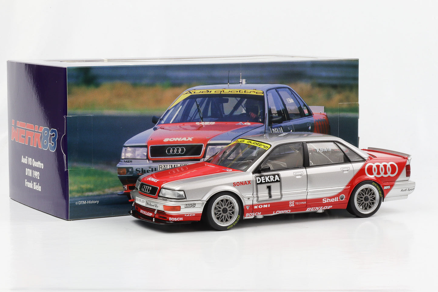 1:18 Werk83 Audi V8 Quattro #1 DTM 1992 Frank Biela 1:18 WERK83