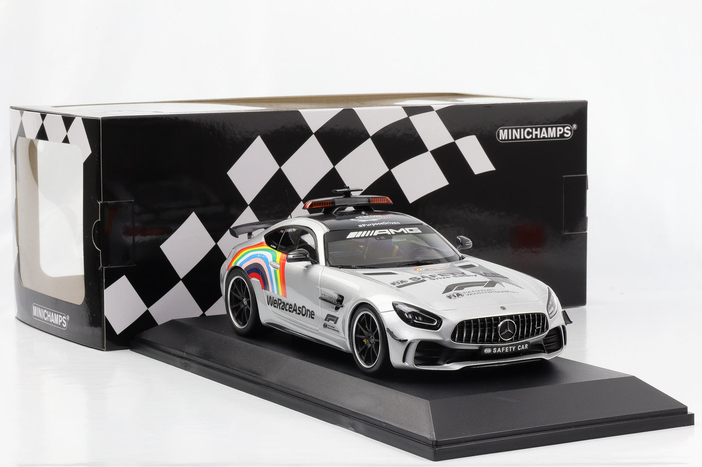 1:18 Mercedes-Benz AMG GT-R Safety Car Formel 1 2020 Minichamps