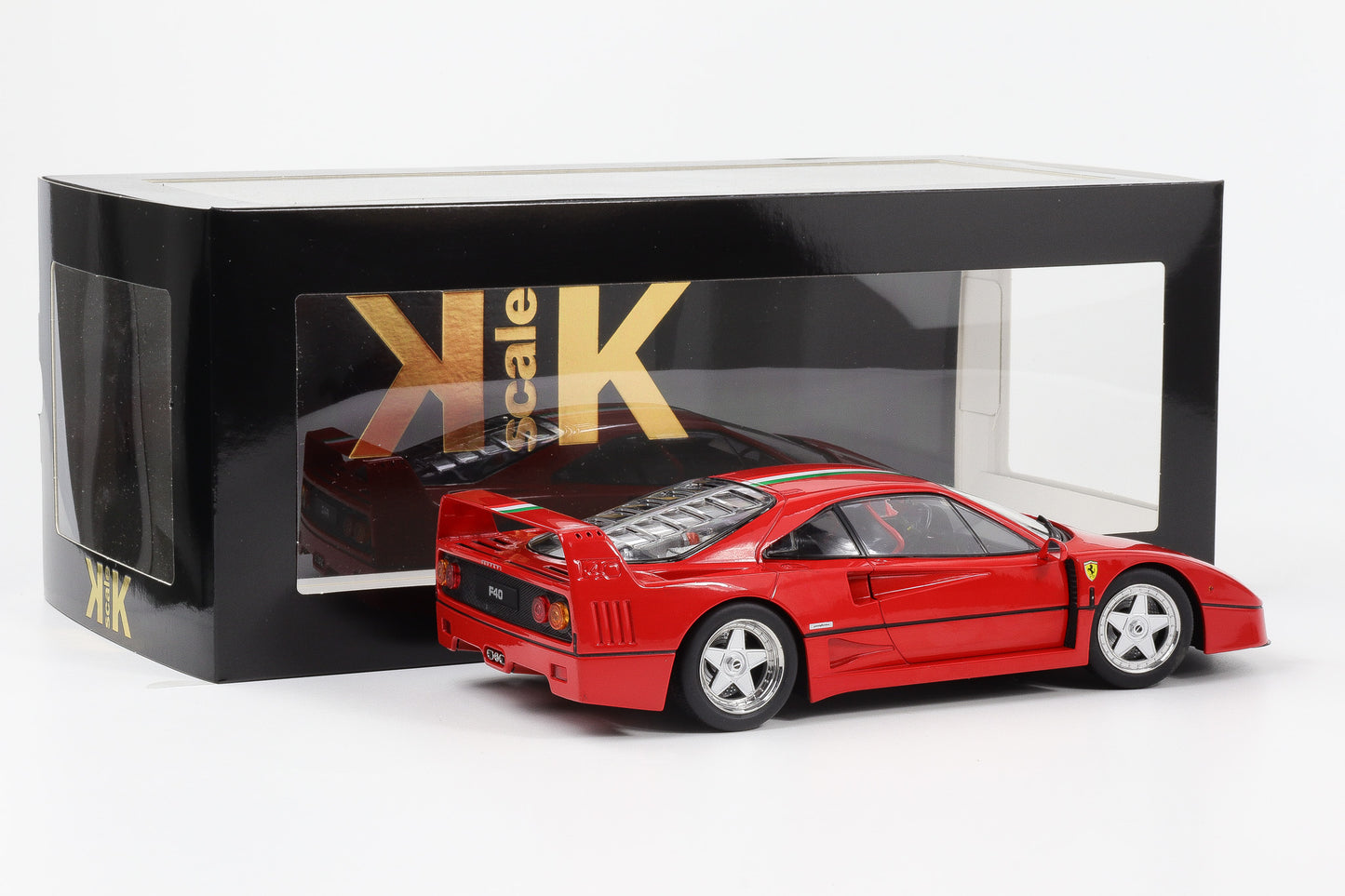 1:18 Ferrari F40 1988 Italien Design Streifen 1:18 KK-Scale diecast